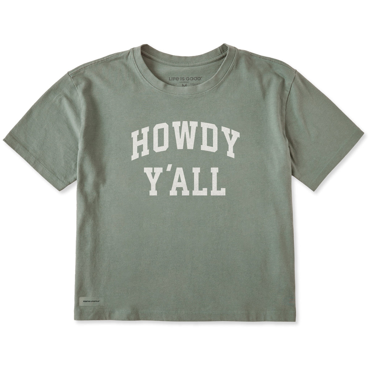 Women's Howdy Y'all Arch Short Sleeve Crusher Boxy Tee product image 1