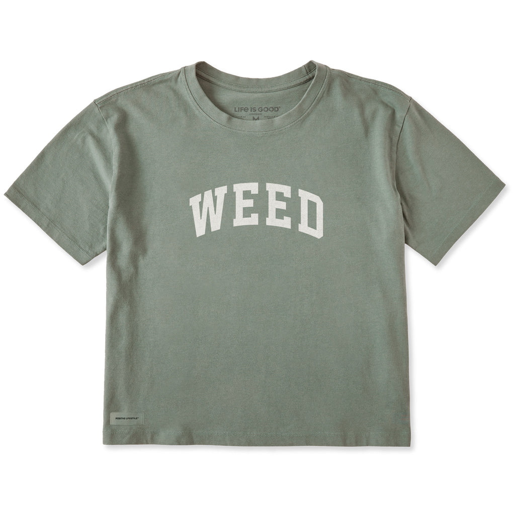Women's Weed Arch Short Sleeve Crusher Boxy Tee product image 1
