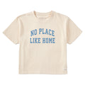 Women's No Place Like Home Arch Short Sleeve Crusher Boxy product image 1