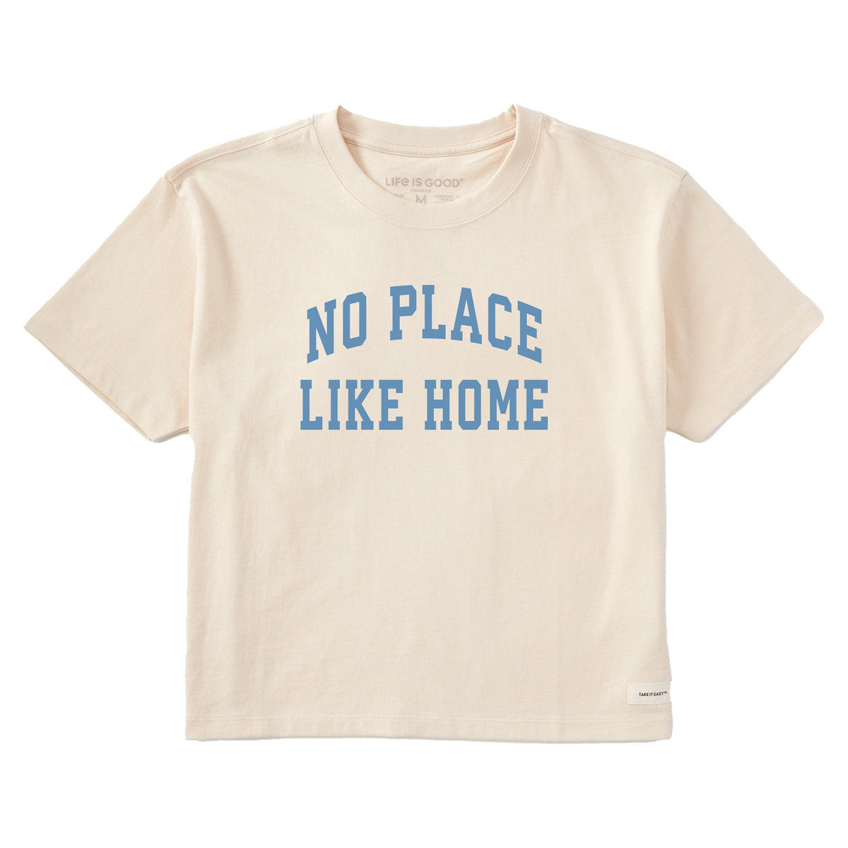 Women's No Place Like Home Arch Short Sleeve Crusher Boxy product image 1