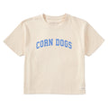Women's Corn Dogs Arch Short Sleeve Crusher Boxy Tee product image 1