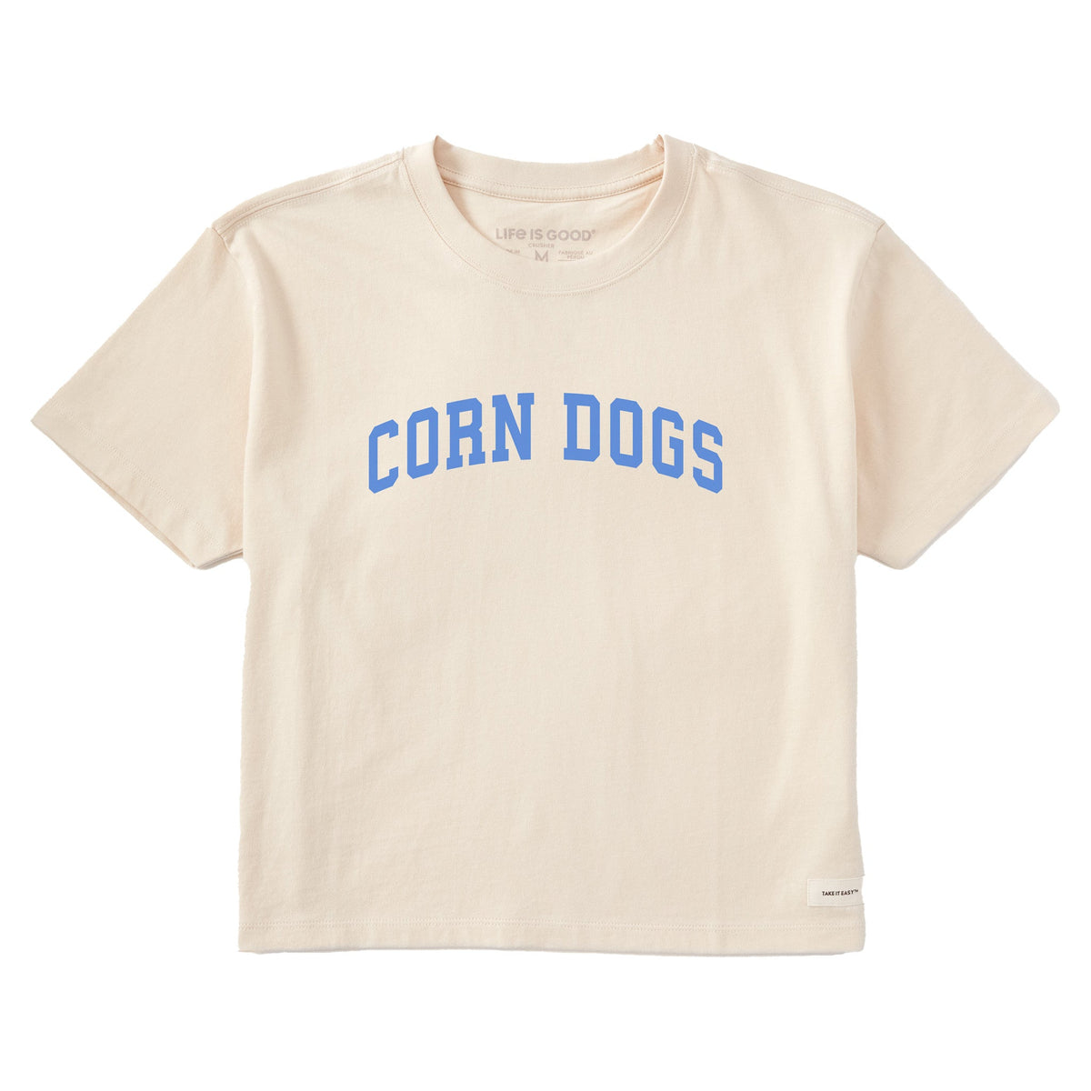 Women's Corn Dogs Arch Short Sleeve Crusher Boxy Tee product image 1