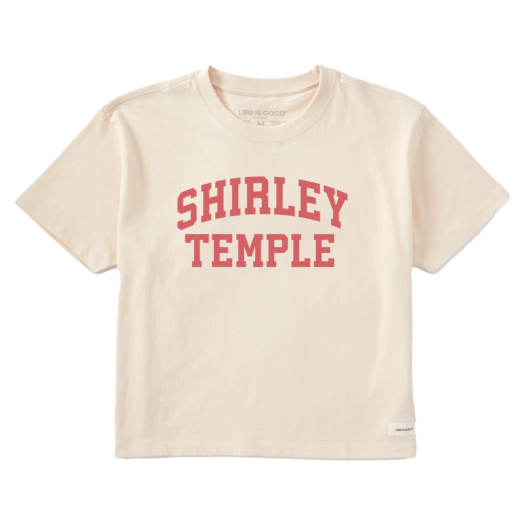 Women's Shirley Temple Arch Short Sleeve Crusher Boxy Tee product image 1