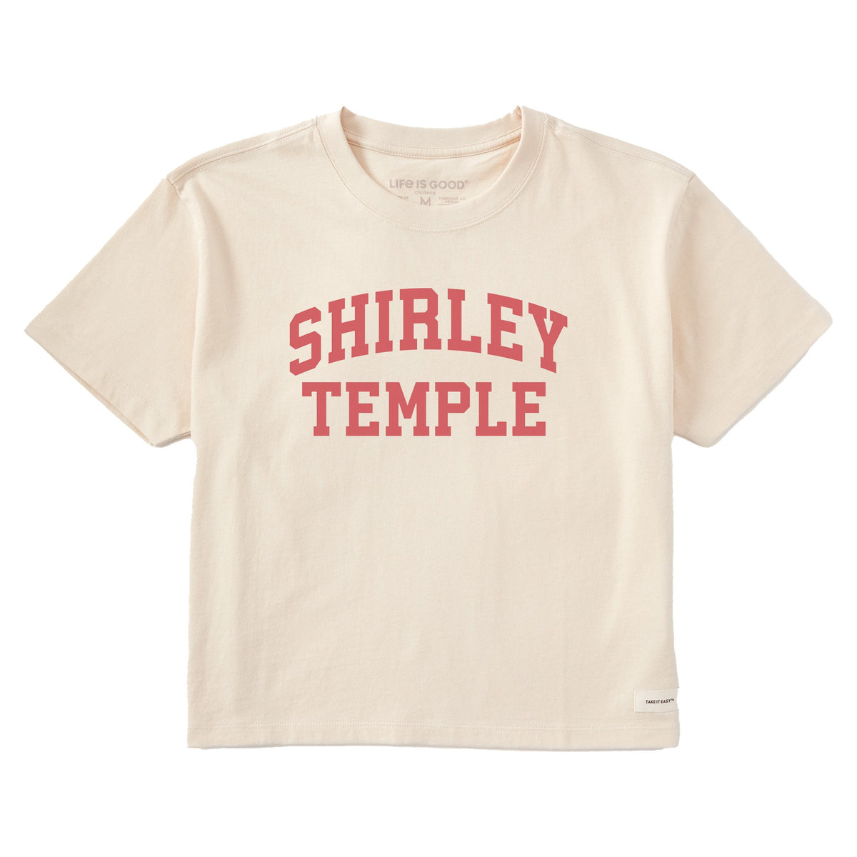 Women's Shirley Temple Arch Short Sleeve Crusher Boxy Tee product image 1