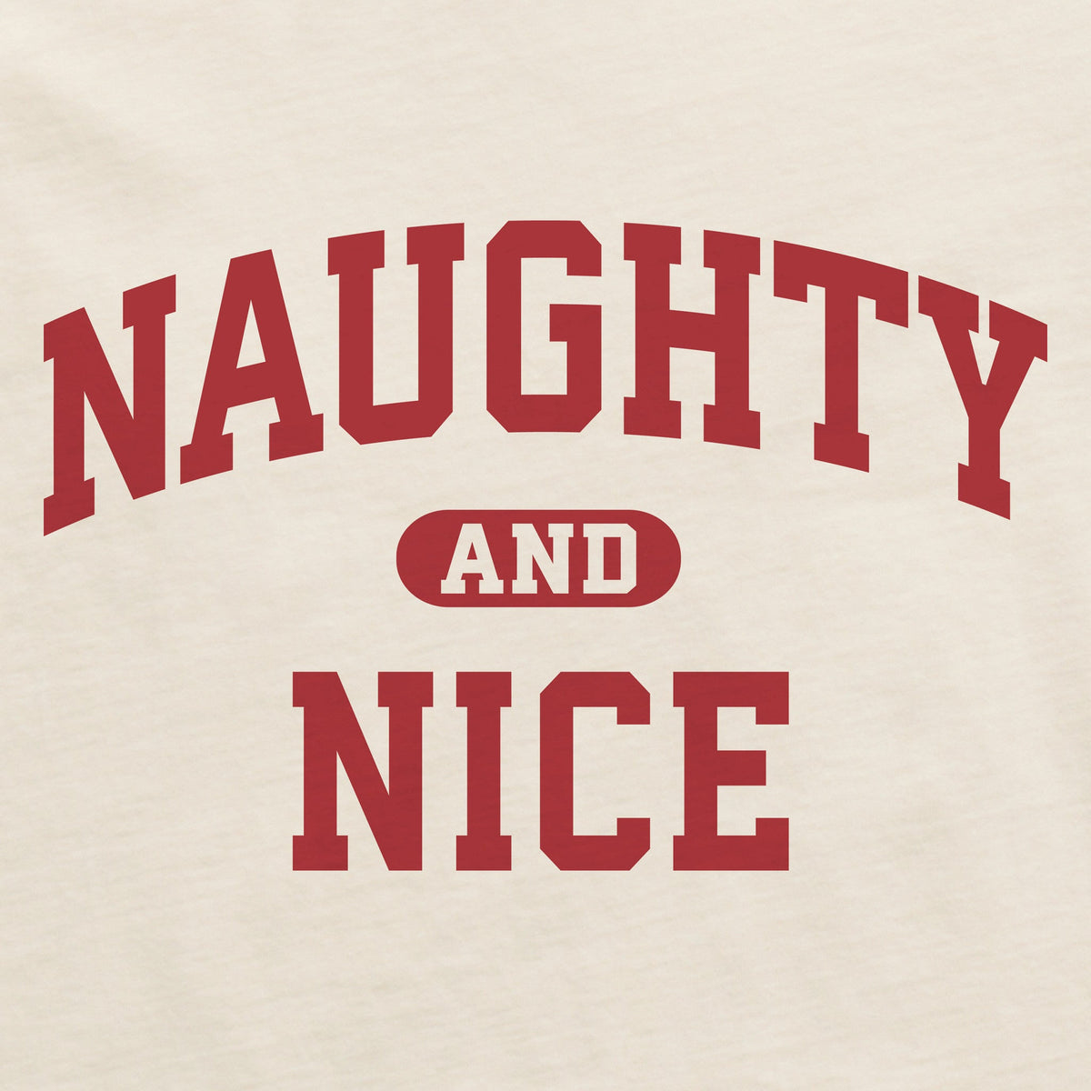 Women's Naughty and Nice Arch Short Sleeve Crusher Boxy Tee product image 2