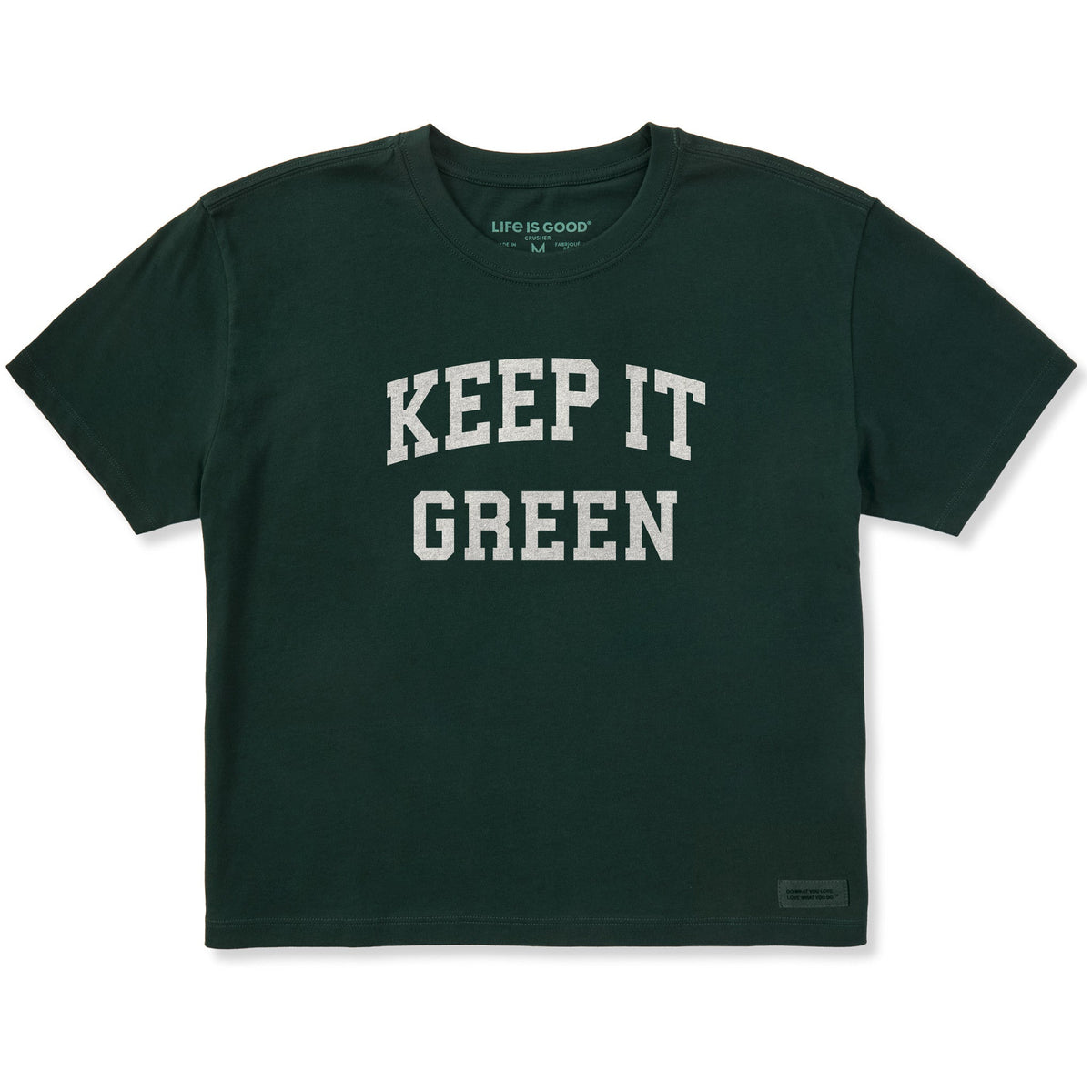 Women's Keep it Green Arch Short Sleeve Crusher Boxy Tee product image 1