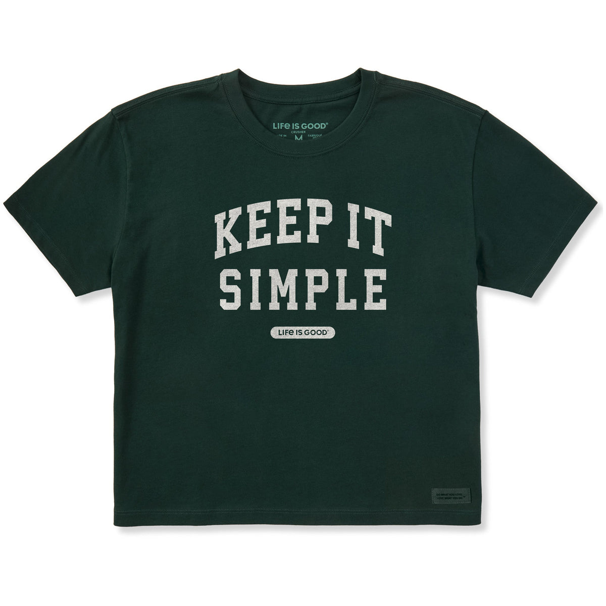 Women's Keep it Simple Arch Short Sleeve Crusher Boxy Tee product image 1