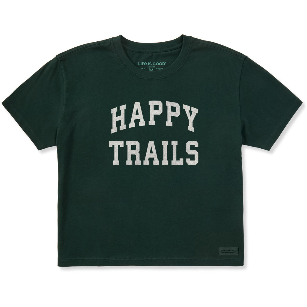 Women's Happy Trails Arch Short Sleeve Crusher Boxy Tee product image 1