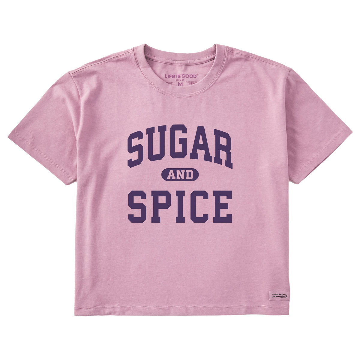 Women's Sugar and Spice Arch Short Sleeve Crusher Boxy Tee product image 1