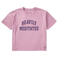 Women's Heavily Meditated Arch Short Sleeve Crusher Boxy Tee product image 1