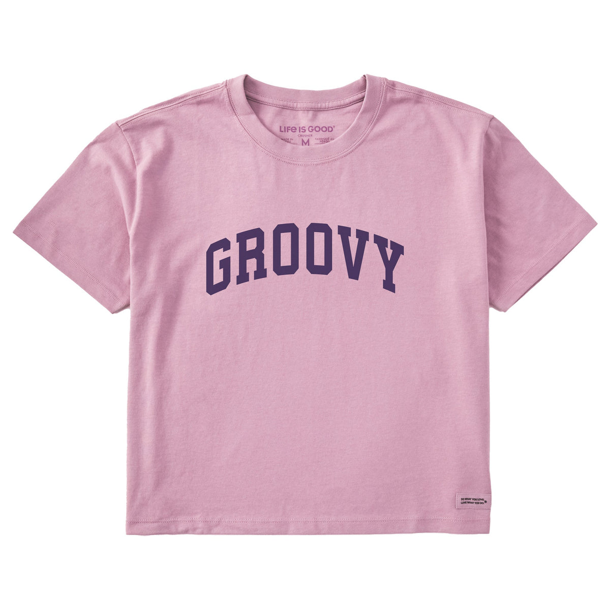 Women's Groovy Arch Short Sleeve Crusher Boxy Tee product image 1