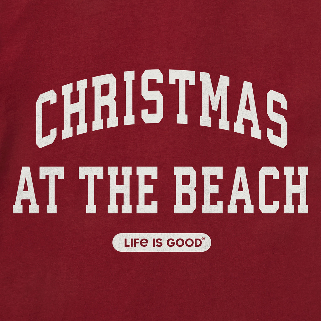 Women's Christmas at the Beach Arch Short Sleeve Crusher Tee product image 2