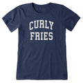 Women's Curly Fries Arch Short Sleeve Crusher Tee product image 1