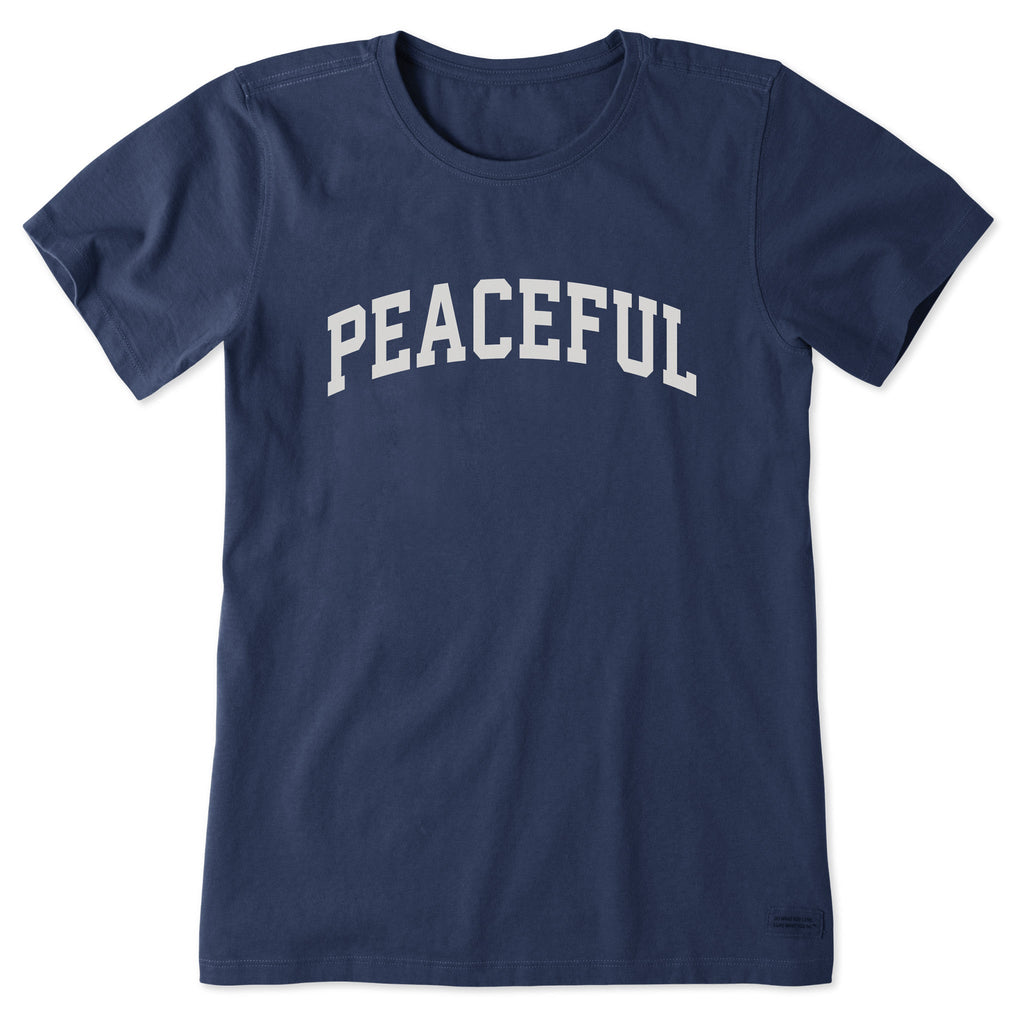 Women's Peaceful Arch Short Sleeve Crusher Tee product image 1