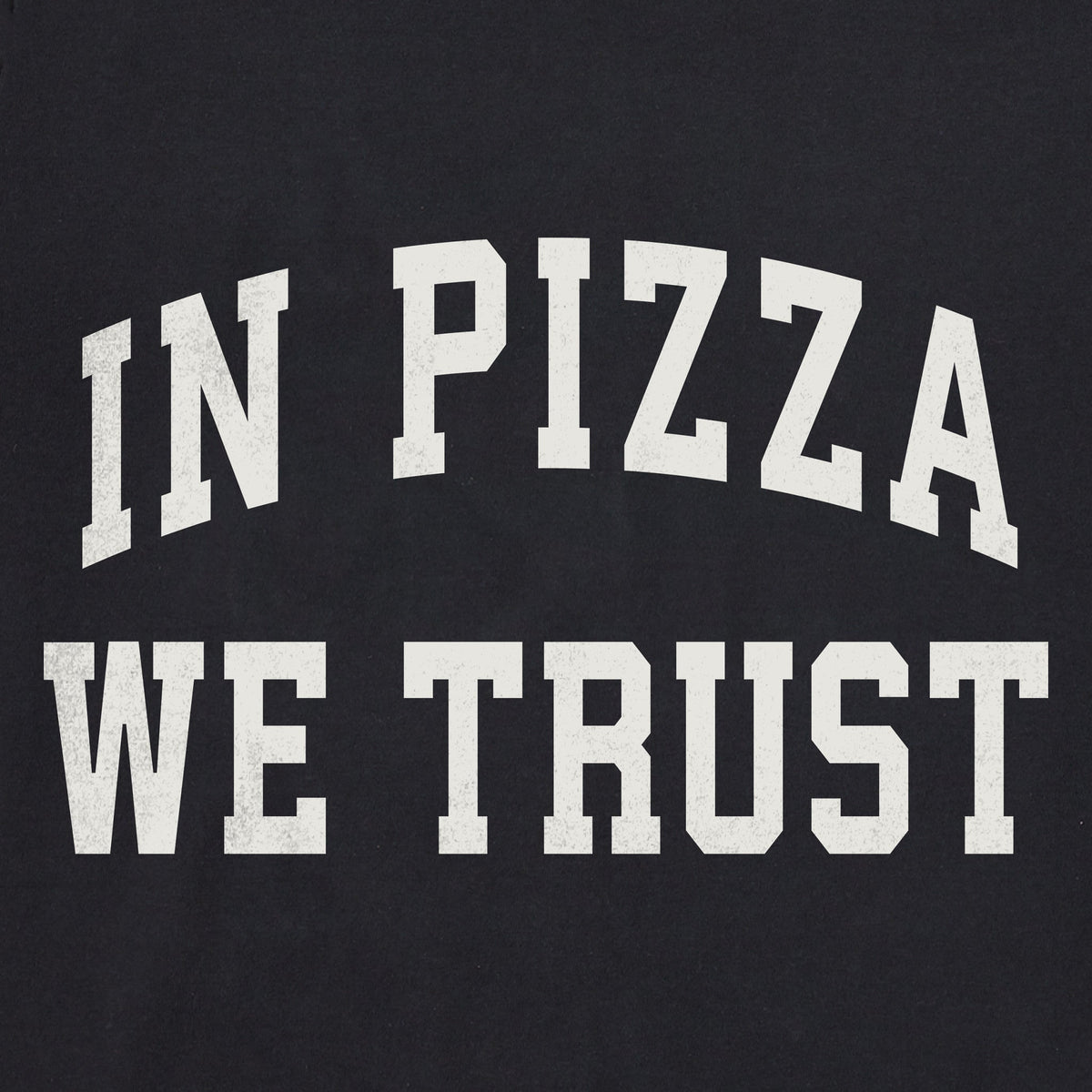 Women's In Pizza We Trust Arch Short Sleeve Crusher Tee product image 2