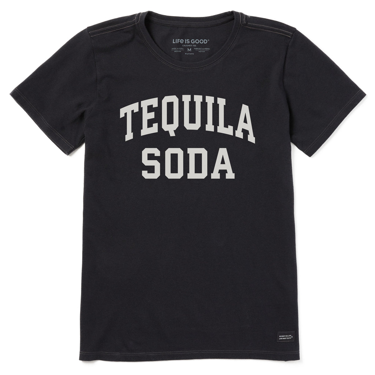 Women's Tequila Soda Arch Short Sleeve Crusher Tee product image 1