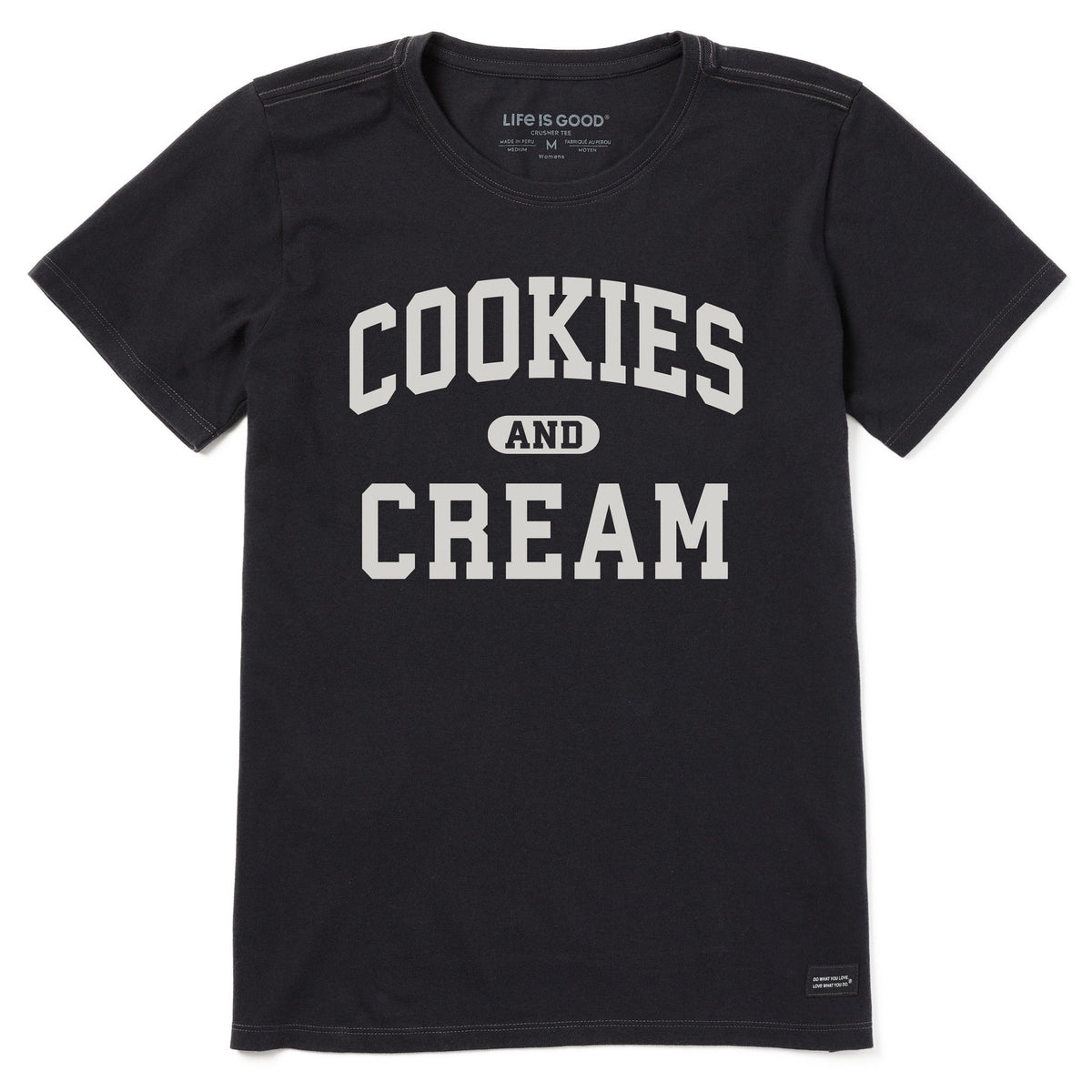 Women's Cookies and Cream Arch Short Sleeve Crusher Tee product image 1
