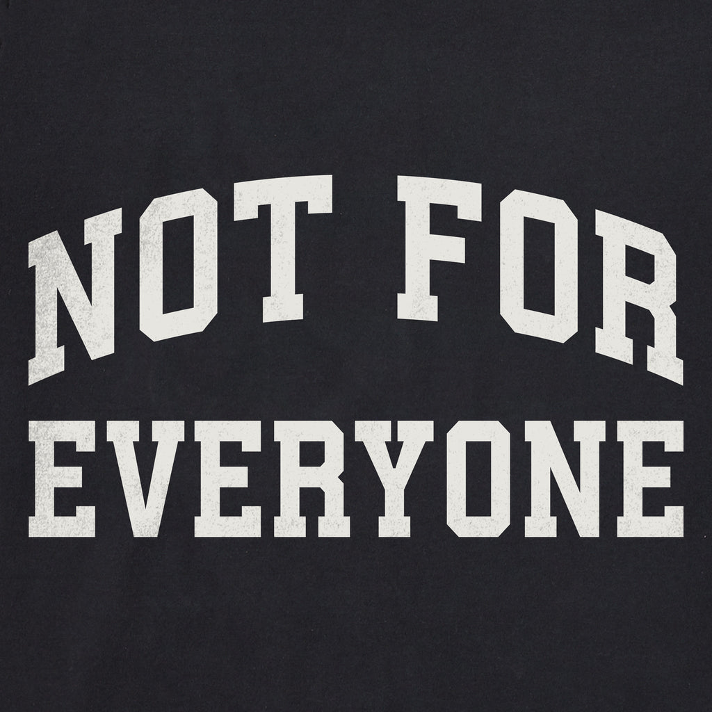 Women's Not for Everyone Arch Short Sleeve Crusher Tee product image 2