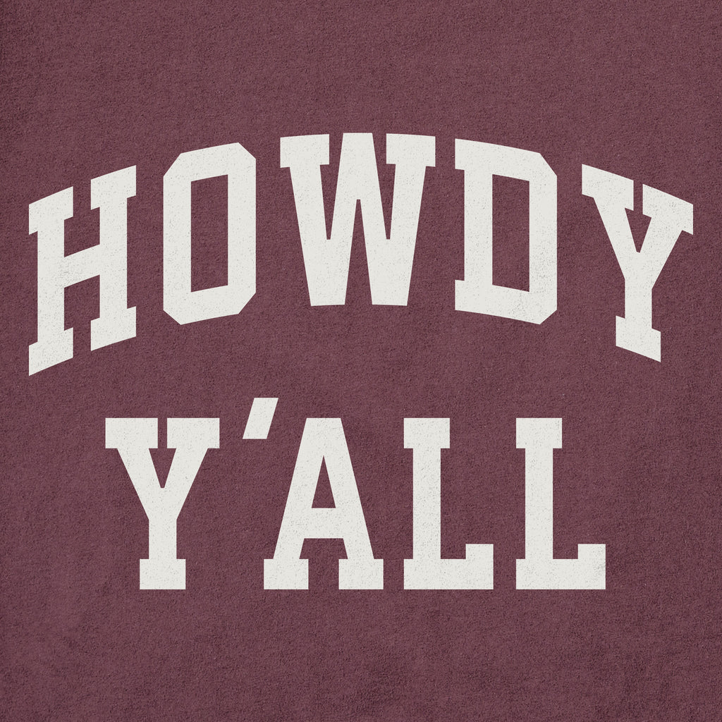 Women's Howdy Y'all Arch Short Sleeve Crusher Tee product image 2