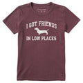 Women's I Got Friends Arch Short Sleeve Crusher Tee product image 1