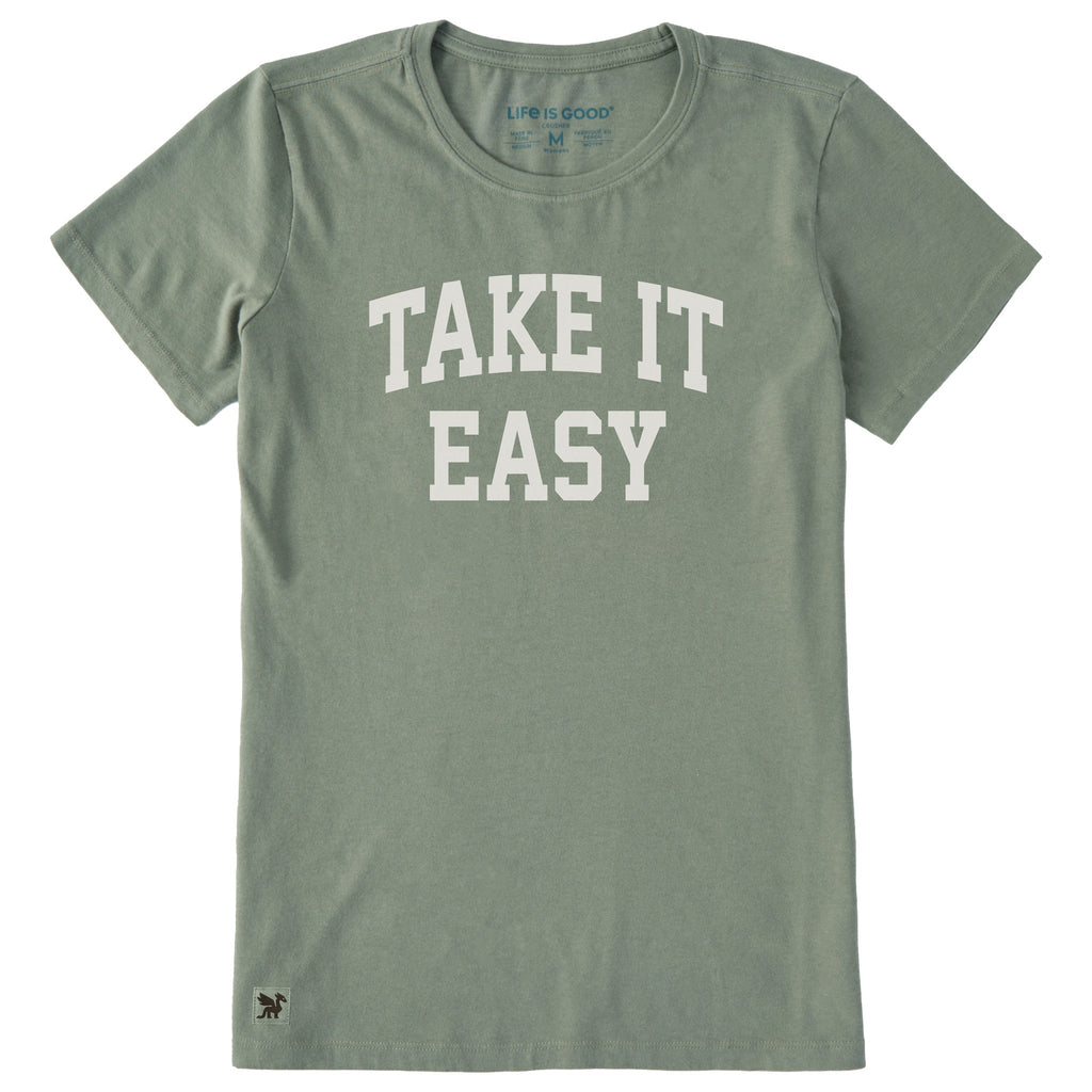 Women's Take it Easy Arch Short Sleeve Crusher Tee product image 1