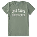 Women's Less Talky More Golfy Short Sleeve Crusher Tee product image 1