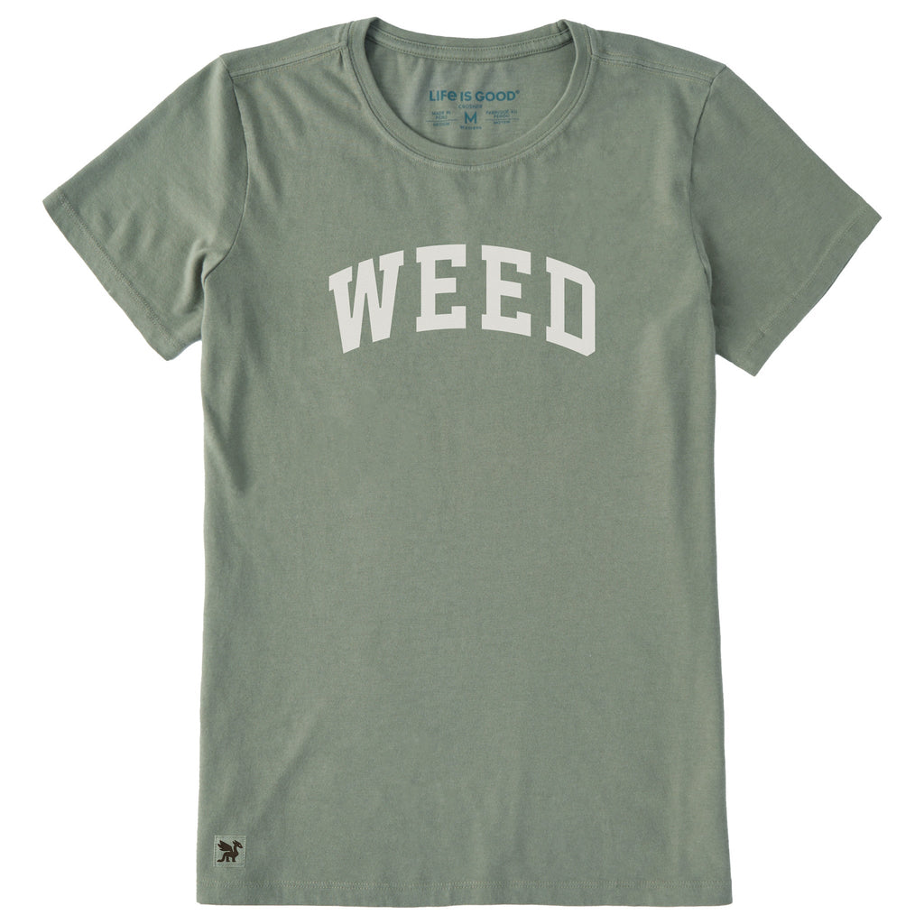 Women's Weed Arch Short Sleeve Crusher Tee product image 1
