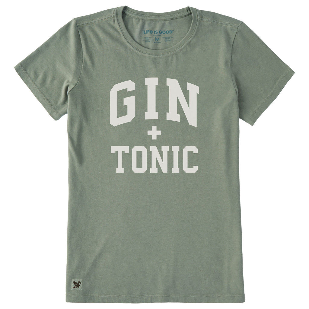 Women's Gin + Tonic Arch Short Sleeve Crusher Tee product image 1