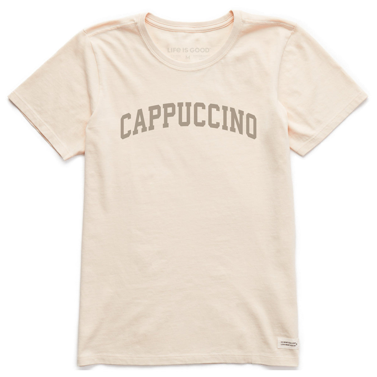 Women's Cappuccino Arch Short Sleeve Crusher Tee product image 1