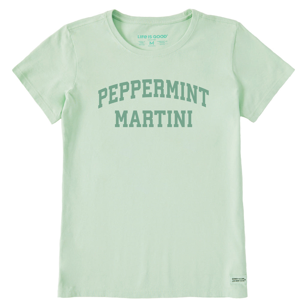 Women's Peppermint Martini Arch Short Sleeve Crusher Tee product image 1