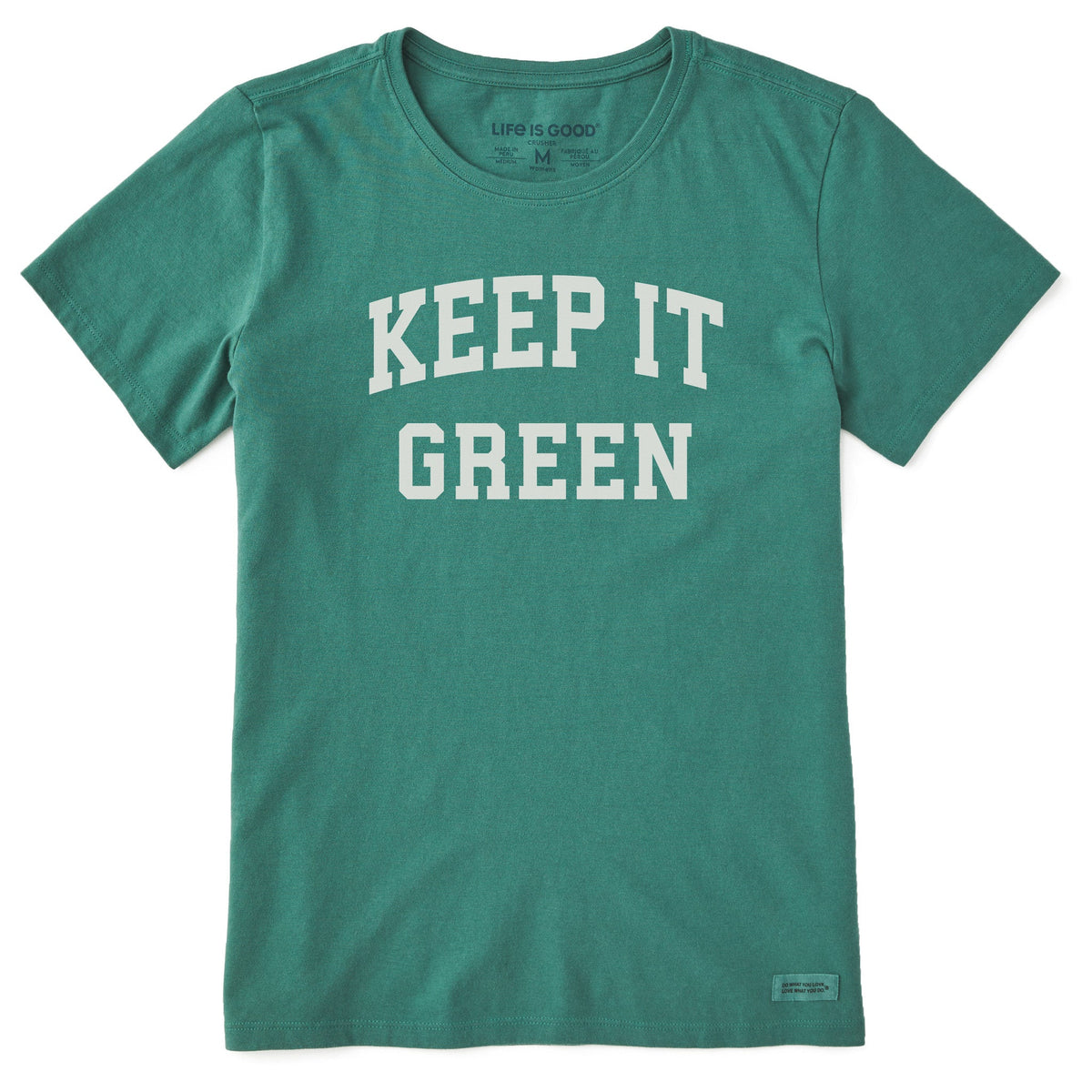 Women's Keep it Green Arch Short Sleeve Crusher Tee product image 1