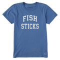 Women's Fish Sticks Arch Short Sleeve Crusher Tee product image 1