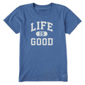Women's Life is Good Arch Short Sleeve Crusher Tee product image 1