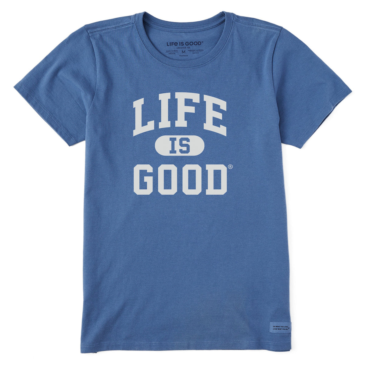 Women's Life is Good Arch Short Sleeve Crusher Tee product image 1