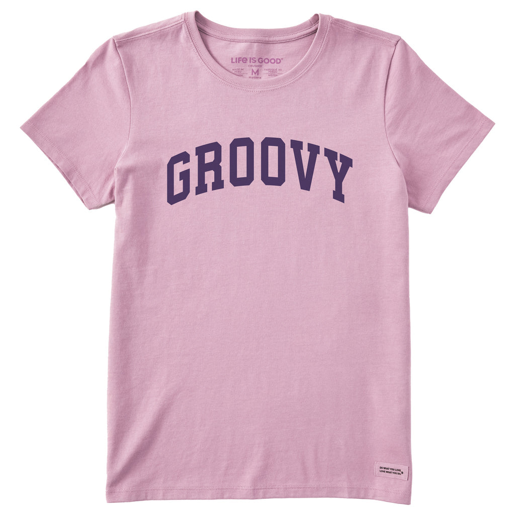 Women's Groovy Arch Short Sleeve Crusher Tee product image 1