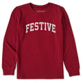 Kids Festive Arch Long Sleeve Crusher Tee product image 1