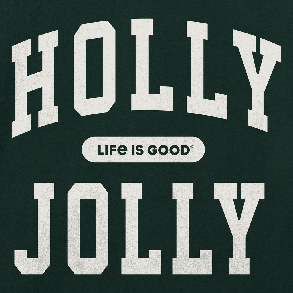 Kids Holly Jolly Arch Long Sleeve Crusher Tee product image 2