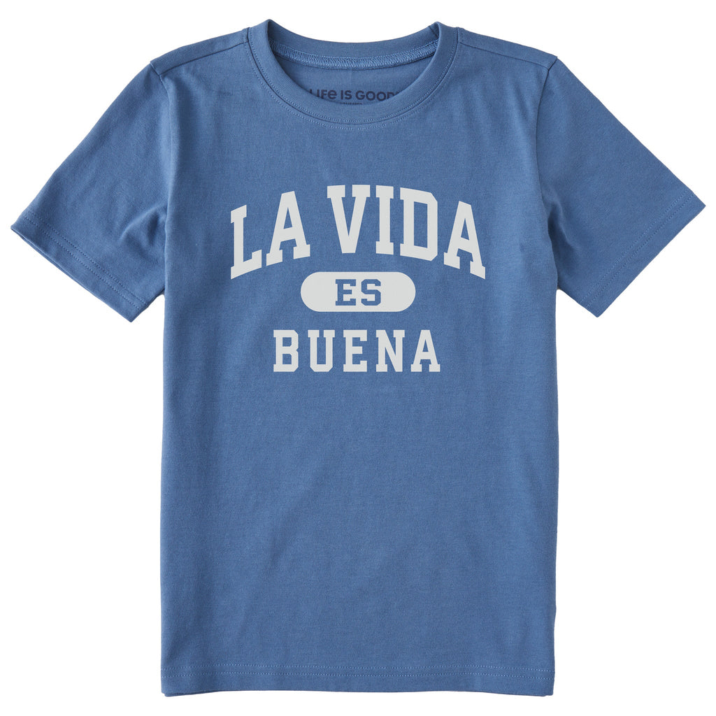 Kids La Vida Es Buena Arch Short Sleeve Crusher Tee product image 1