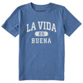 Kids La Vida Es Buena Arch Short Sleeve Crusher Tee product image 1