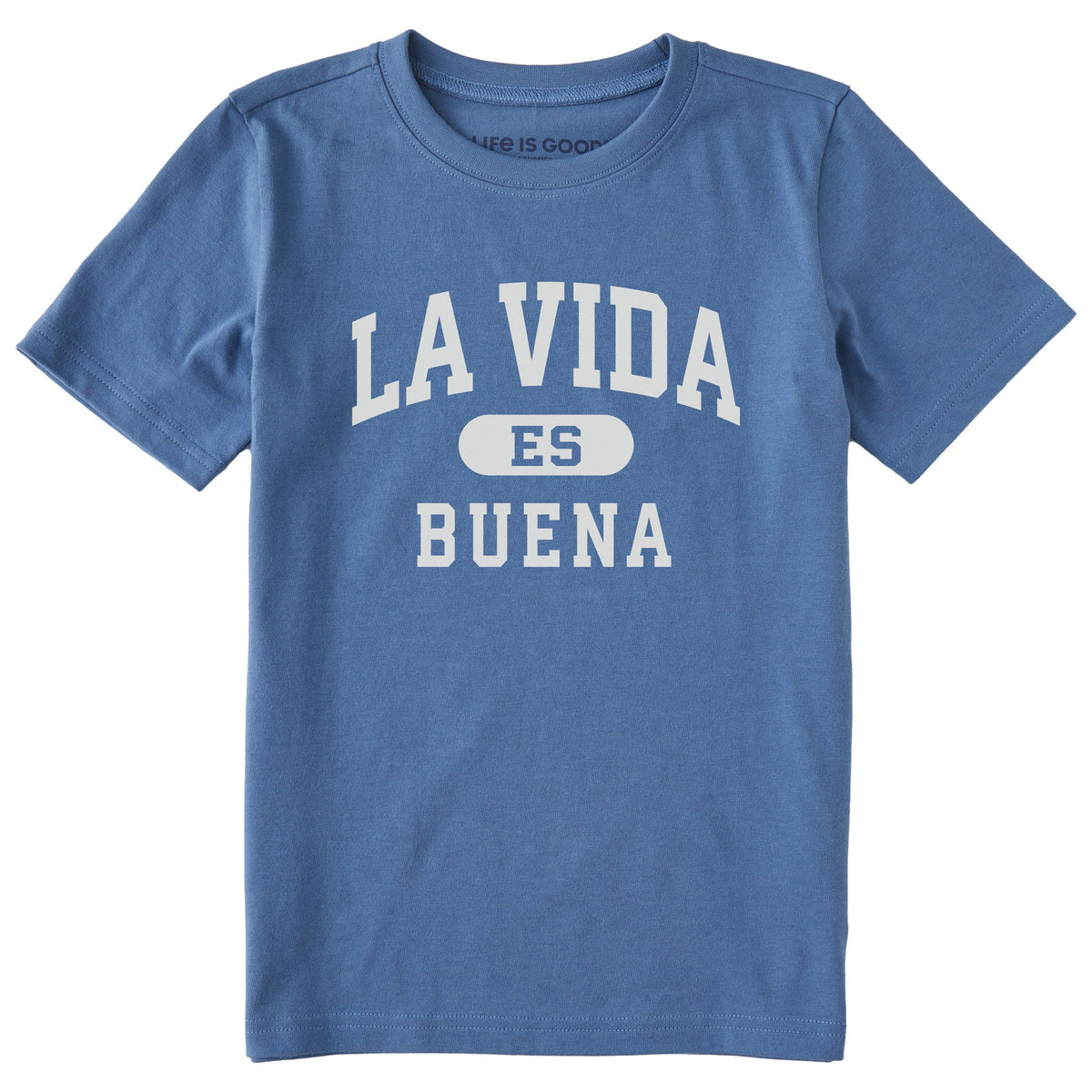 Kids La Vida Es Buena Arch Short Sleeve Crusher Tee product image 1