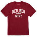 Men's Red Wine Arch Short Sleeve Crusher Tee product image 1