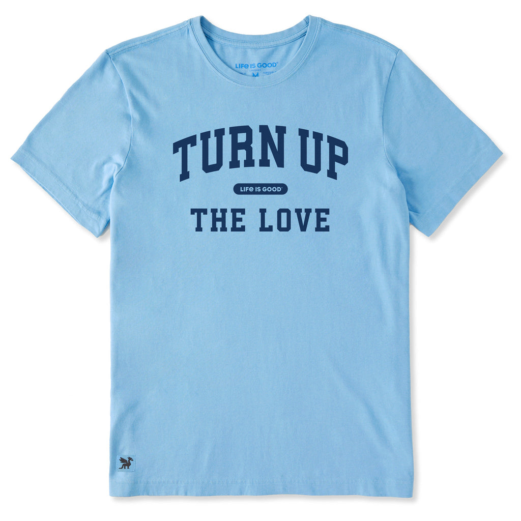 Men's Turn Up the Love Arch Short Sleeve Crusher Tee product image 1