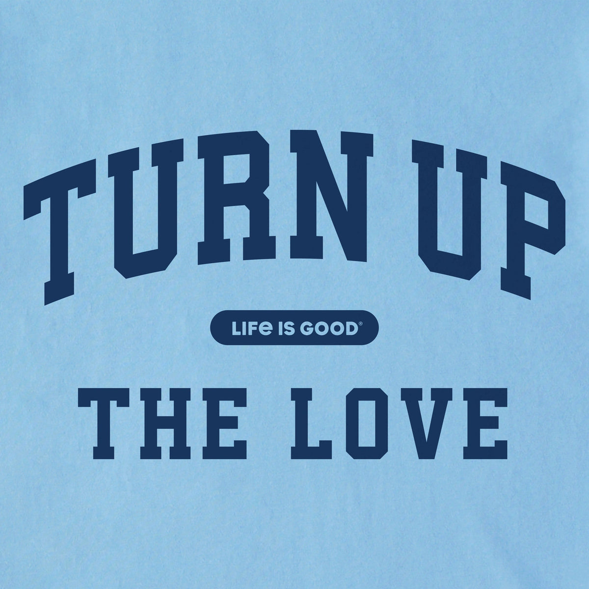 Men's Turn Up the Love Arch Short Sleeve Crusher Tee product image 2