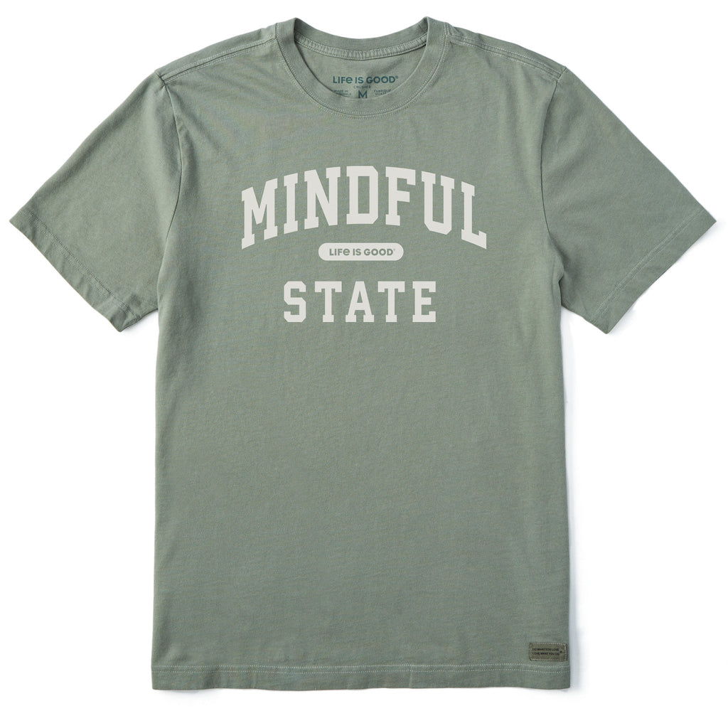 Men's Mindful State Arch Short Sleeve Crusher Tee product image 1