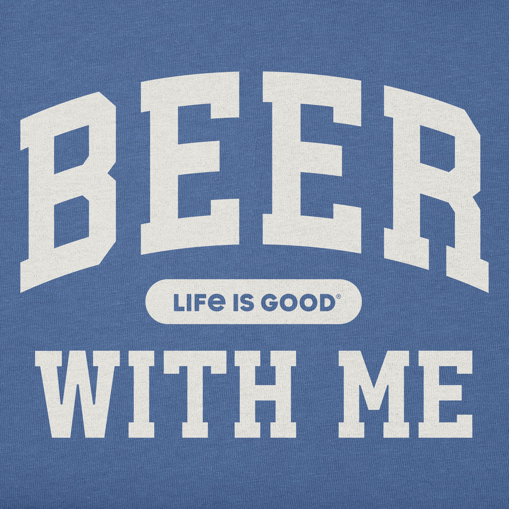 Men's Beer With Me Arch Short Sleeve Crusher Tee product image 2