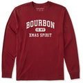 Men's Bourbon Xmas Spirit Arch Long Sleeve Crusher Tee product image 1