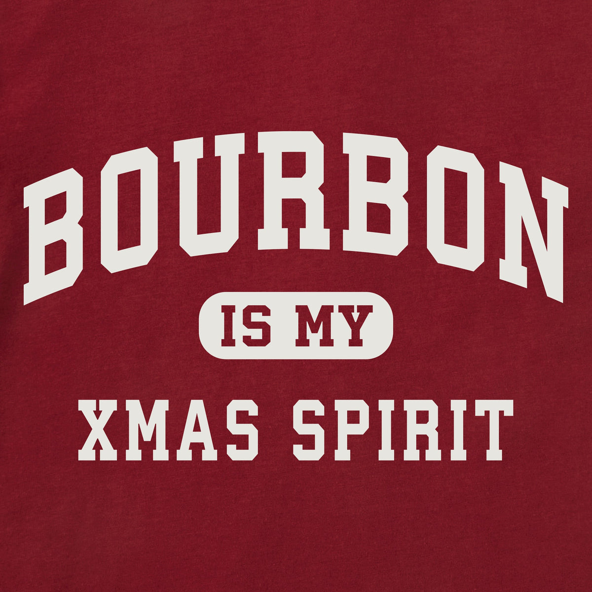 Men's Bourbon Xmas Spirit Arch Long Sleeve Crusher Tee product image 2