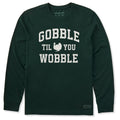 Men's Gobble til you Wobble Arch Long Sleeve Crusher Tee product image 1