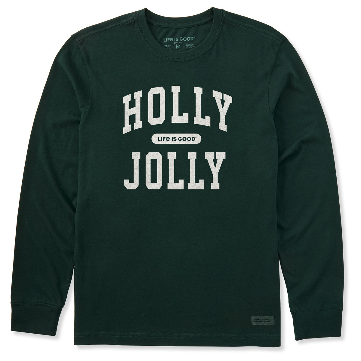 Men's Holly Jolly Arch Long Sleeve Crusher Tee product image 1