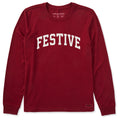 Women's Festive Arch Long Sleeve Crusher Tee product image 1